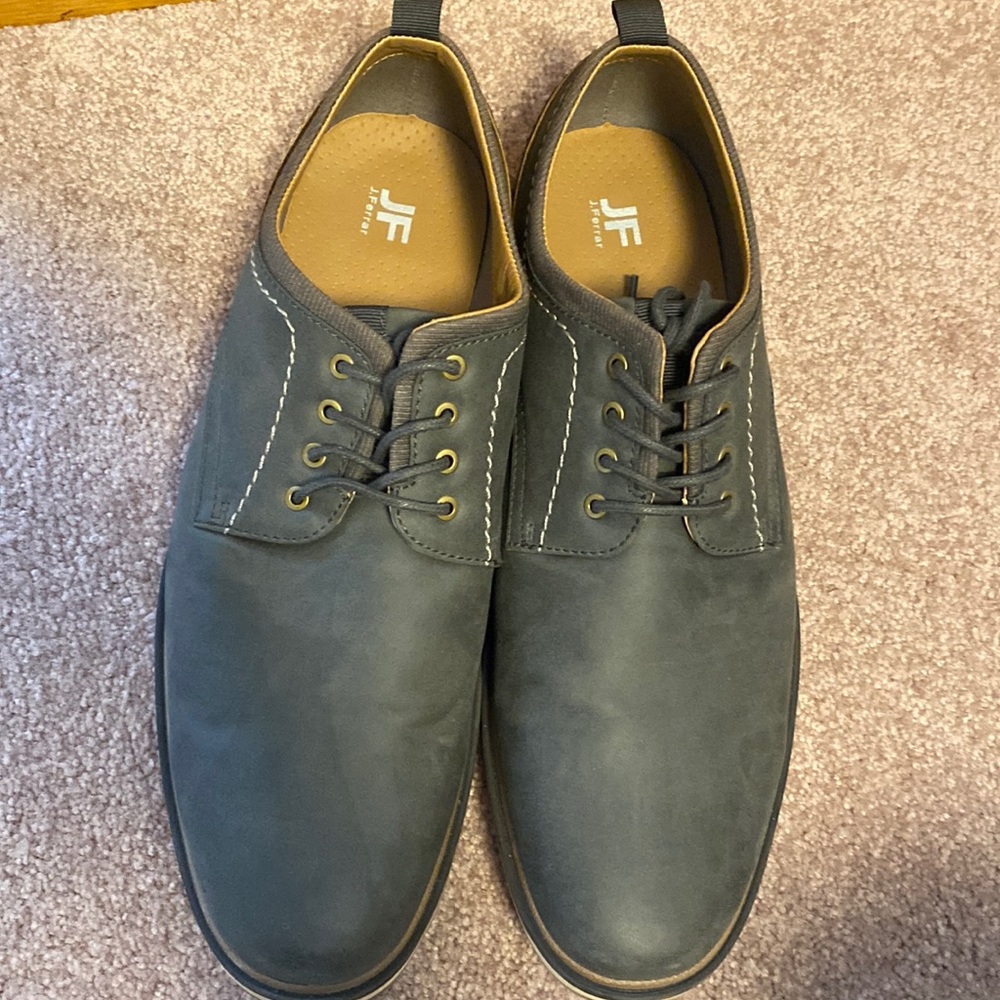 Never worn JF J.Ferrar Mens Farlow Oxford Shoes